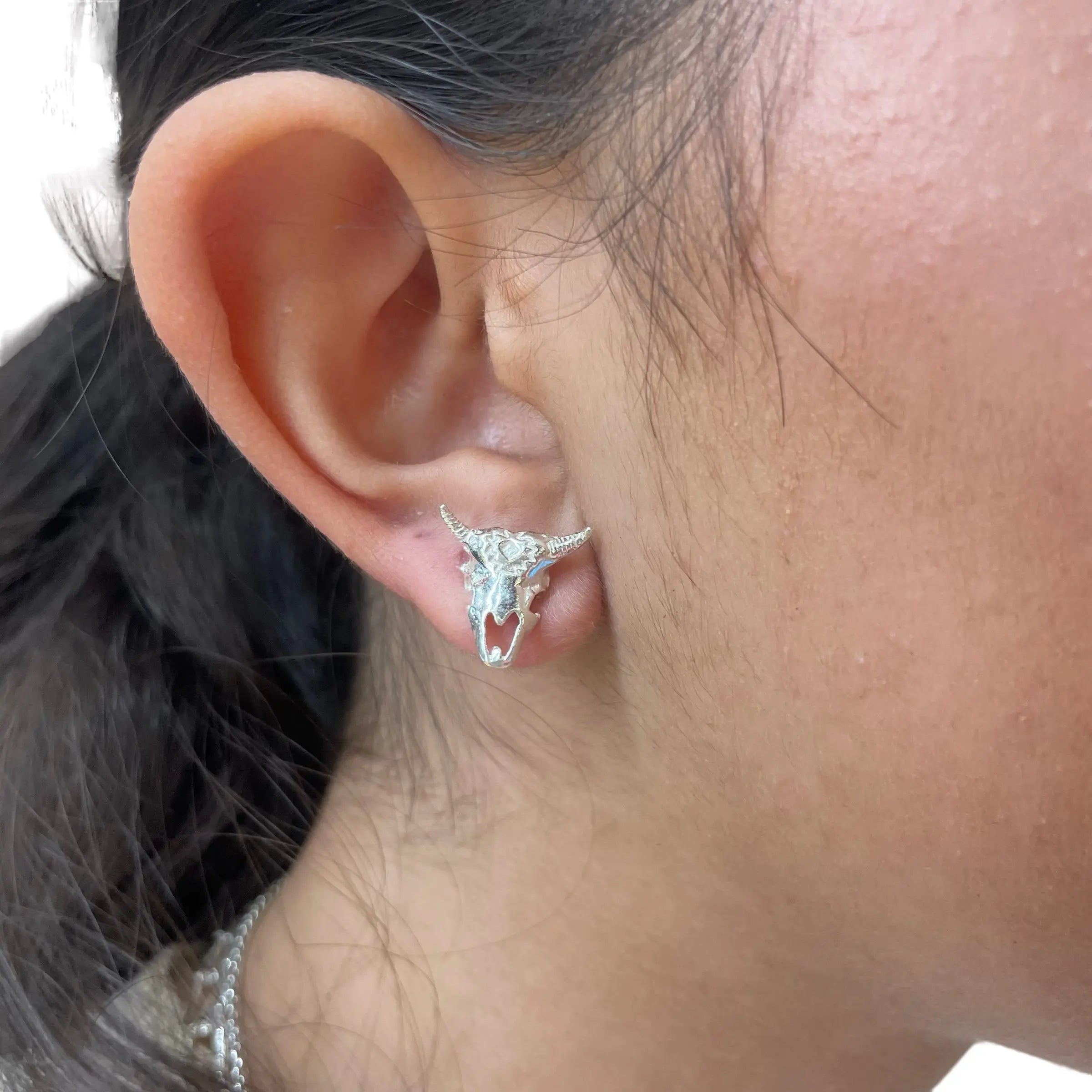 Stiftörhänge - Kranier - L8Hasselblad