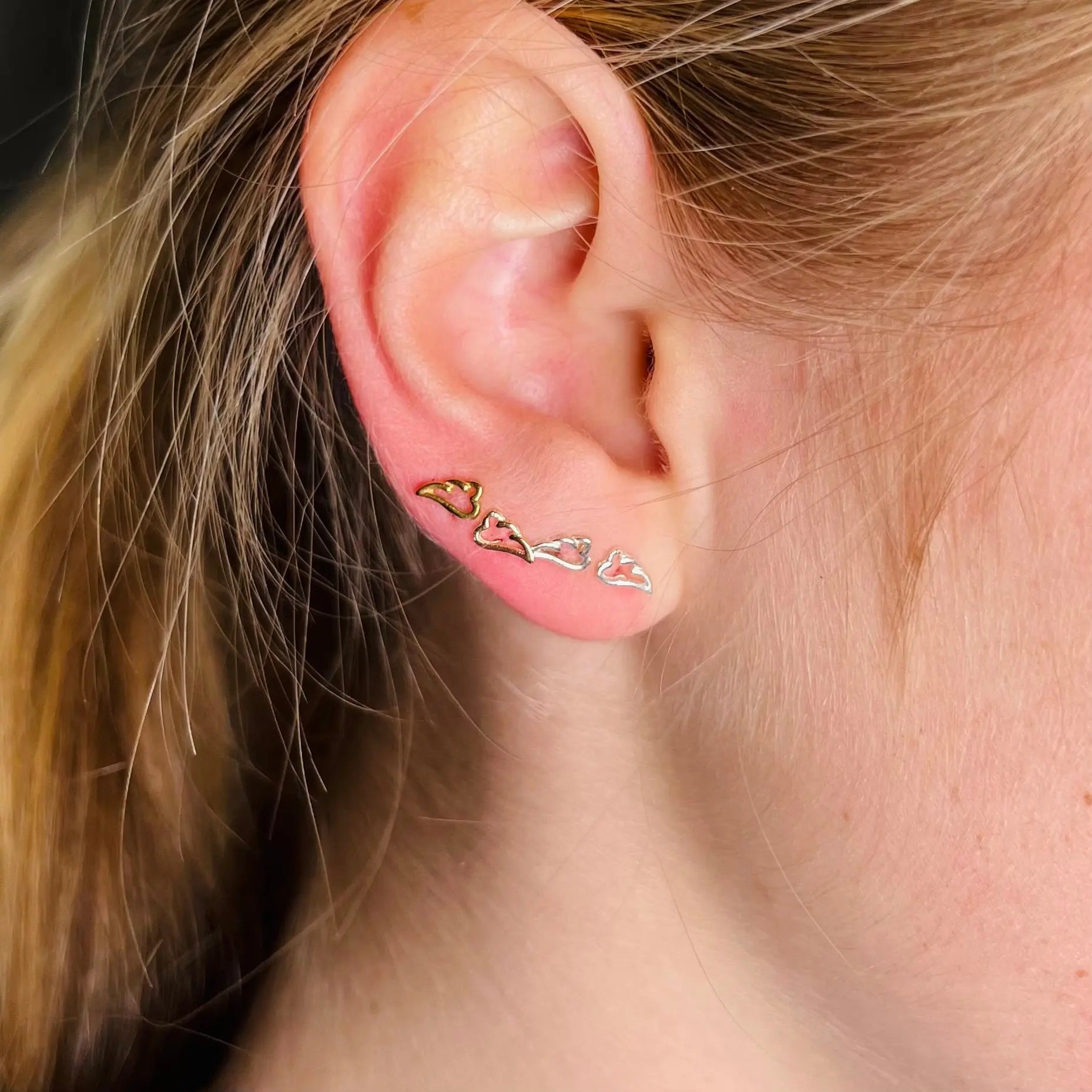 Stiftörhänge - Mini Vingar - L8Hasselblad