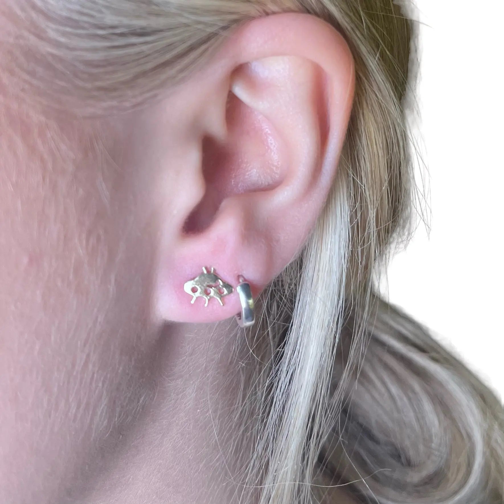 Stiftörhänge - Rymden - L8Hasselblad