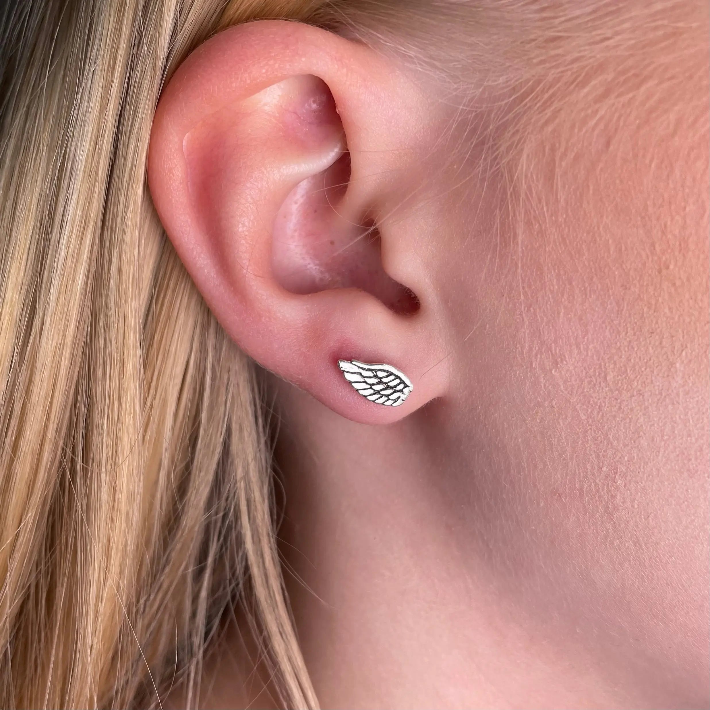 Stiftörhänge - Vingar - L8Hasselblad