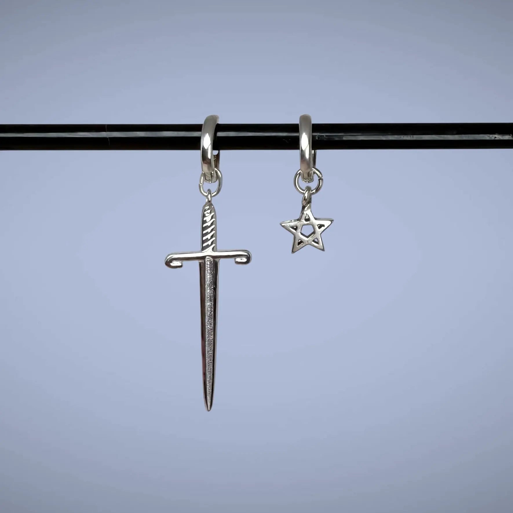 Stjärnblad - silverörhängen - L8Hasselblad