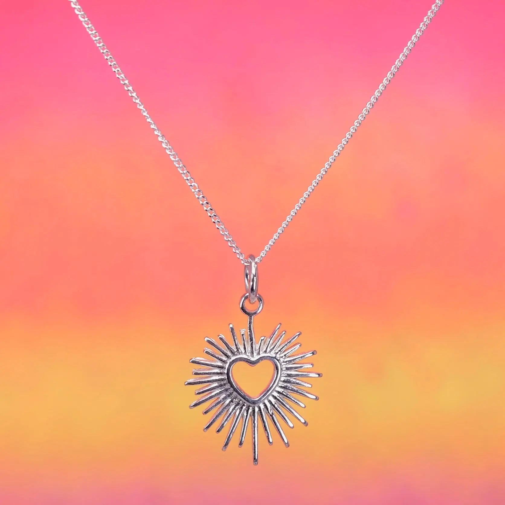 Sun Heart - halsband L8Hasselblad
