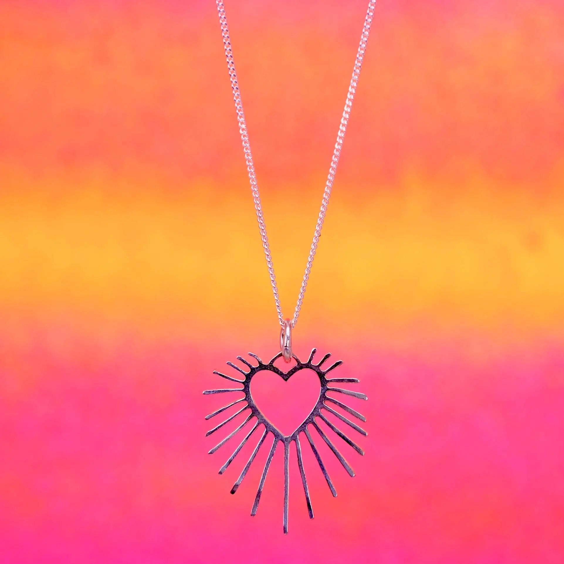 Sun Heart - halsband L8Hasselblad