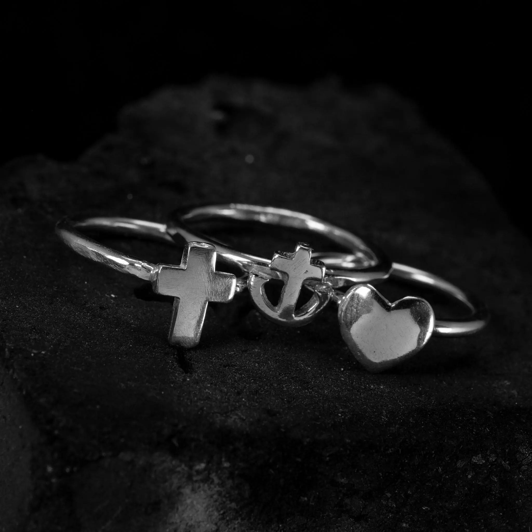 Grande tro, hopp & kärlek - 2mm ring L8Hasselblad