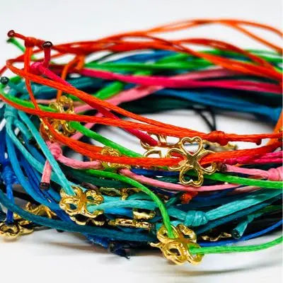 Trådarmband med fyrklöver - L8Hasselblad