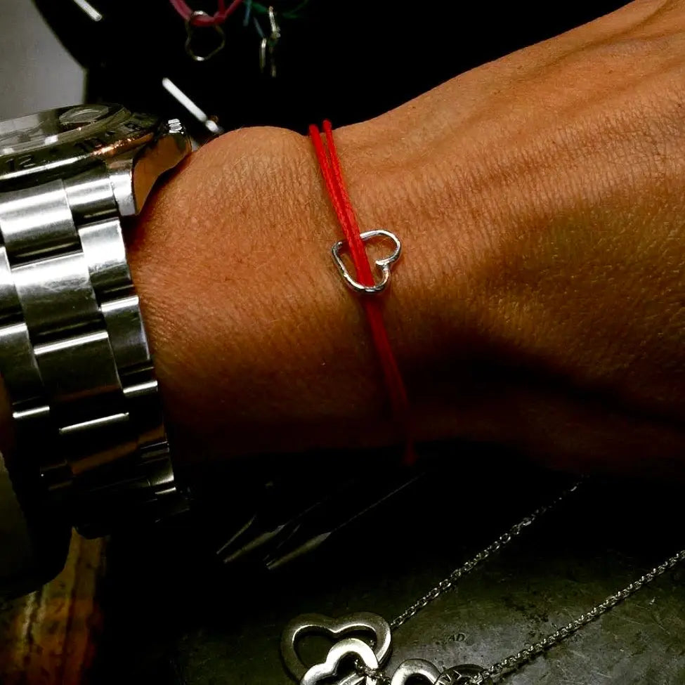 Trådarmband med hjärta & stjärna L8Hasselblad