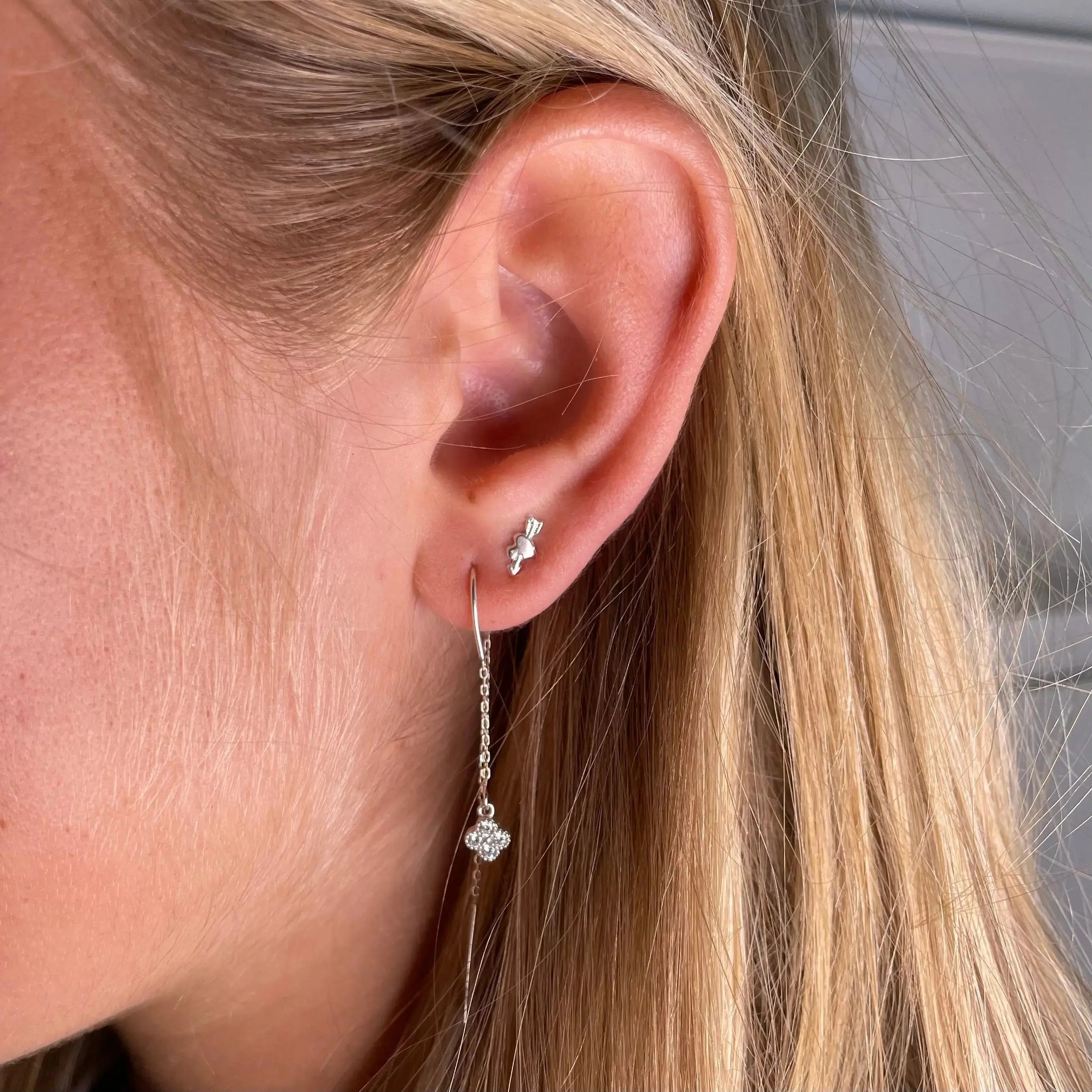 Världens Skönaste - Fyrklöver med Zirkoner - L8Hasselblad