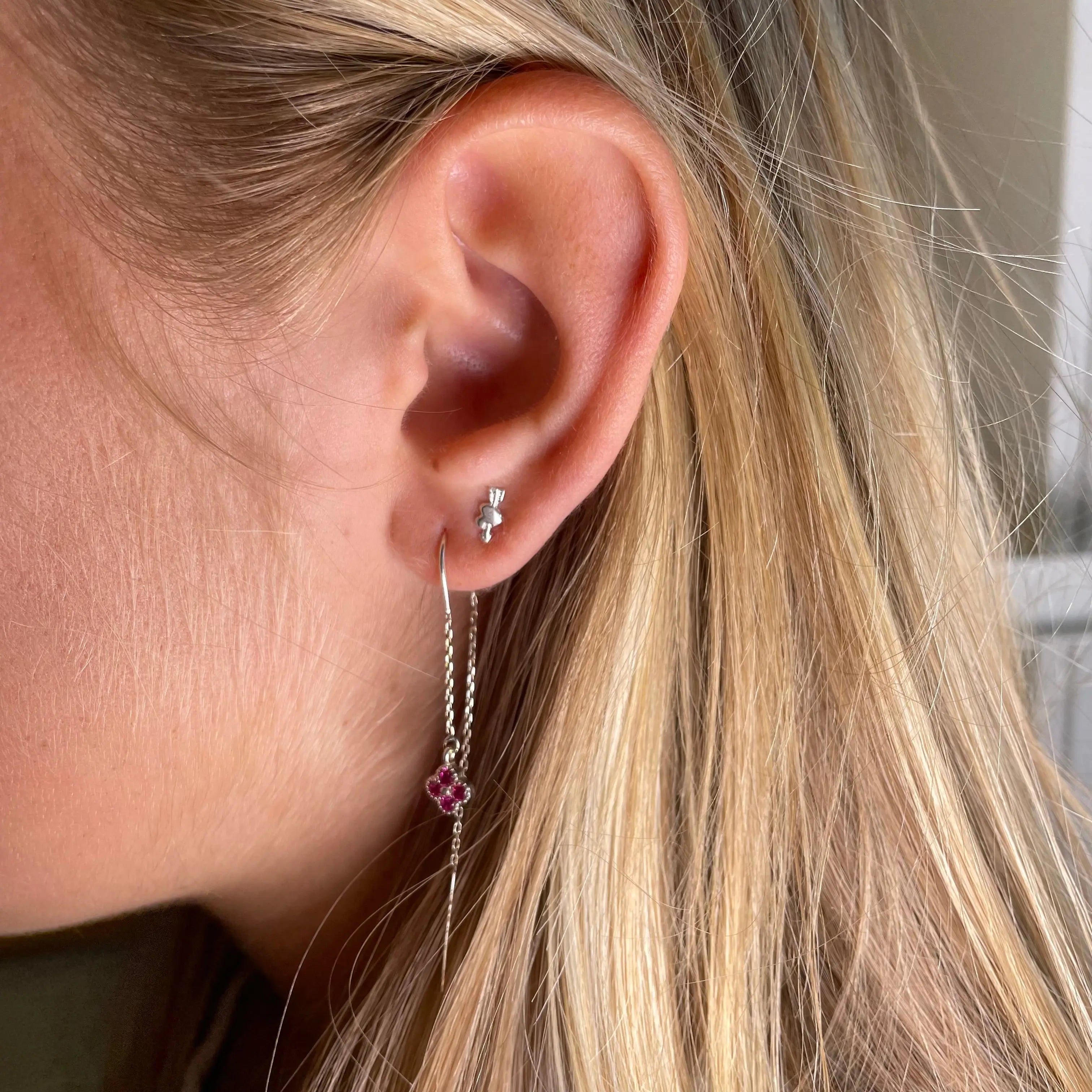 Världens Skönaste - Fyrklöver med Zirkoner - L8Hasselblad