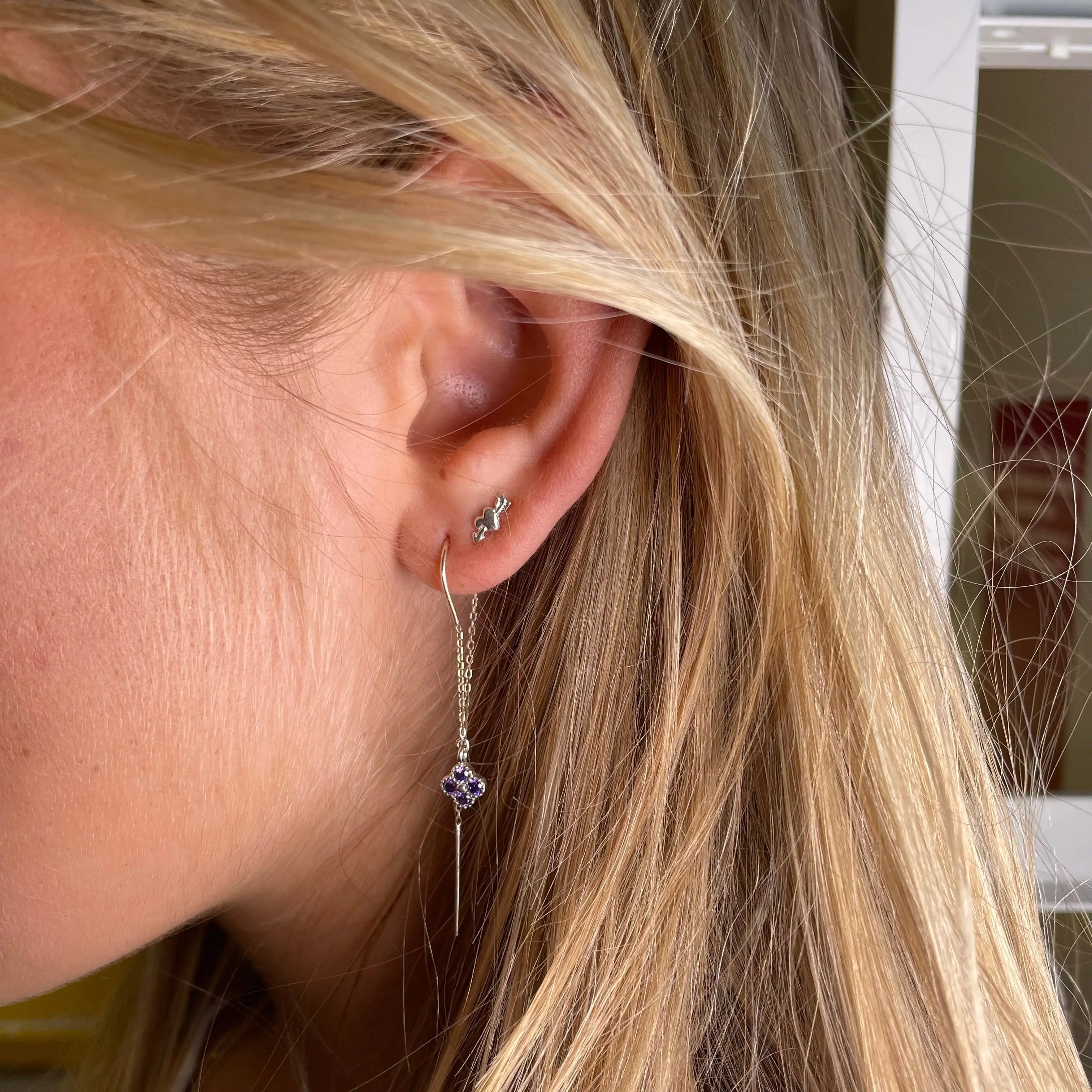 Världens Skönaste - Fyrklöver med Zirkoner - L8Hasselblad