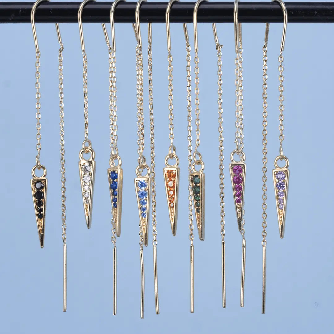 Världens Skönaste Zirkoner & Tagg - Örhängen - L8Hasselblad