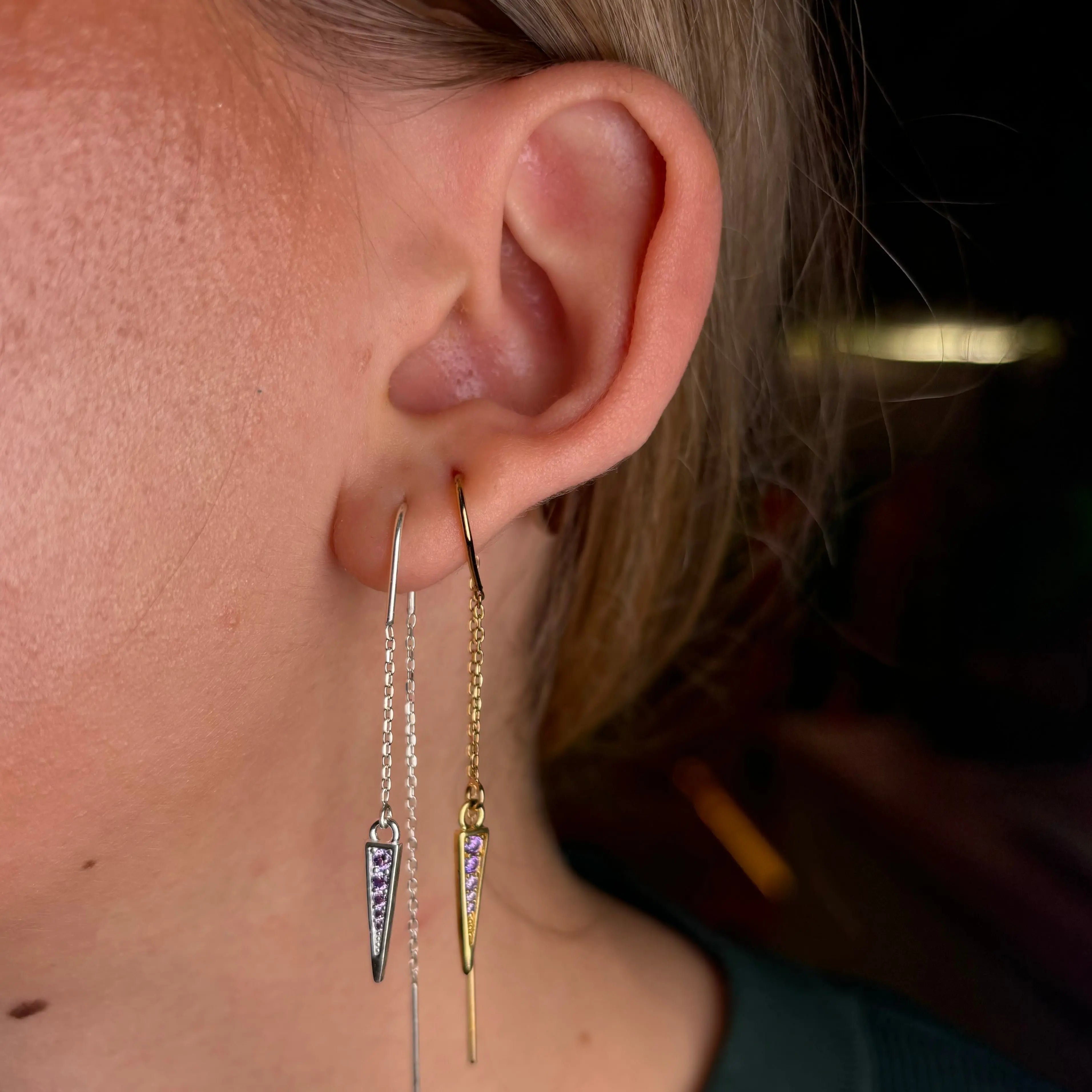 Världens Skönaste Zirkoner & Tagg - Örhängen - L8Hasselblad