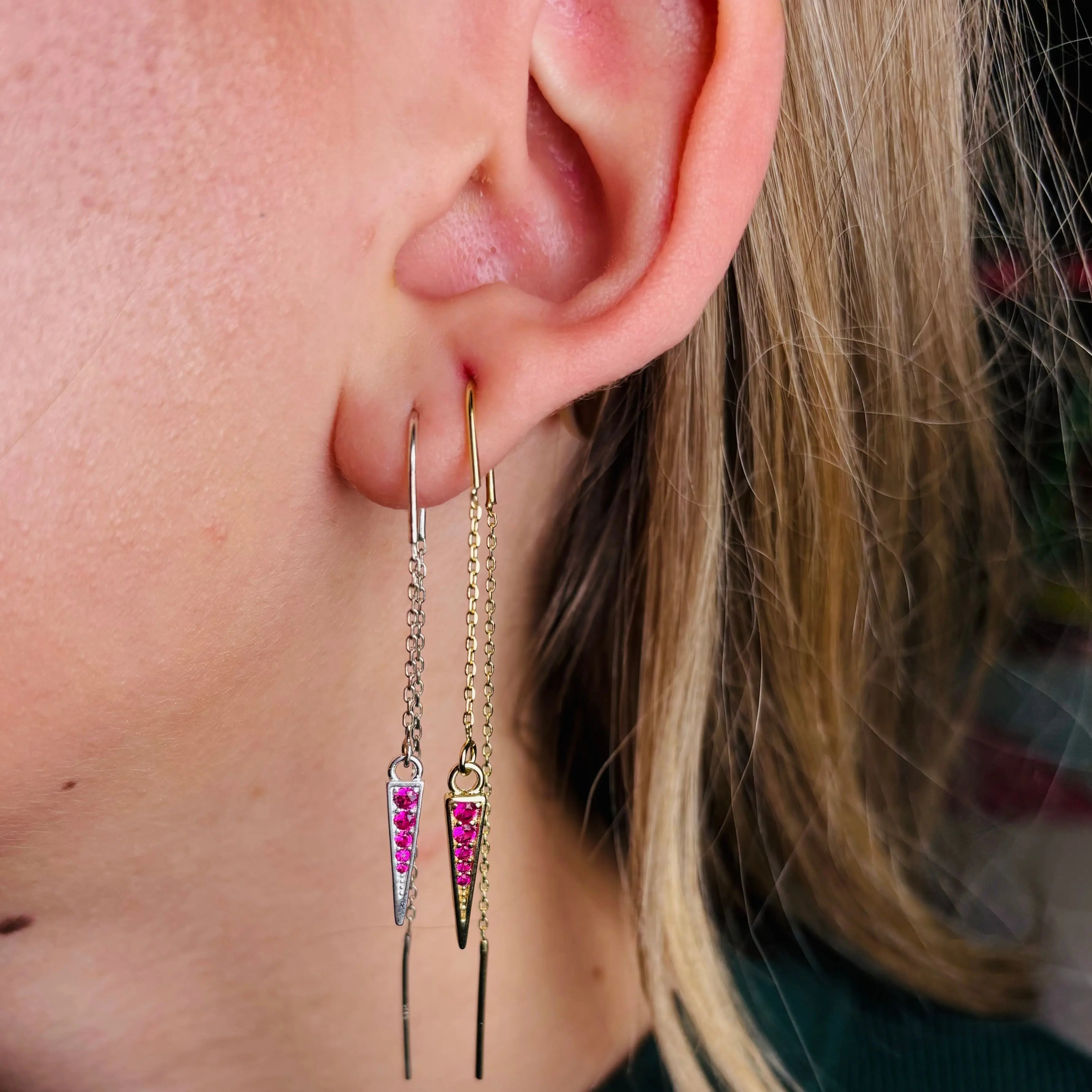 Världens Skönaste Zirkoner & Tagg - Örhängen - L8Hasselblad