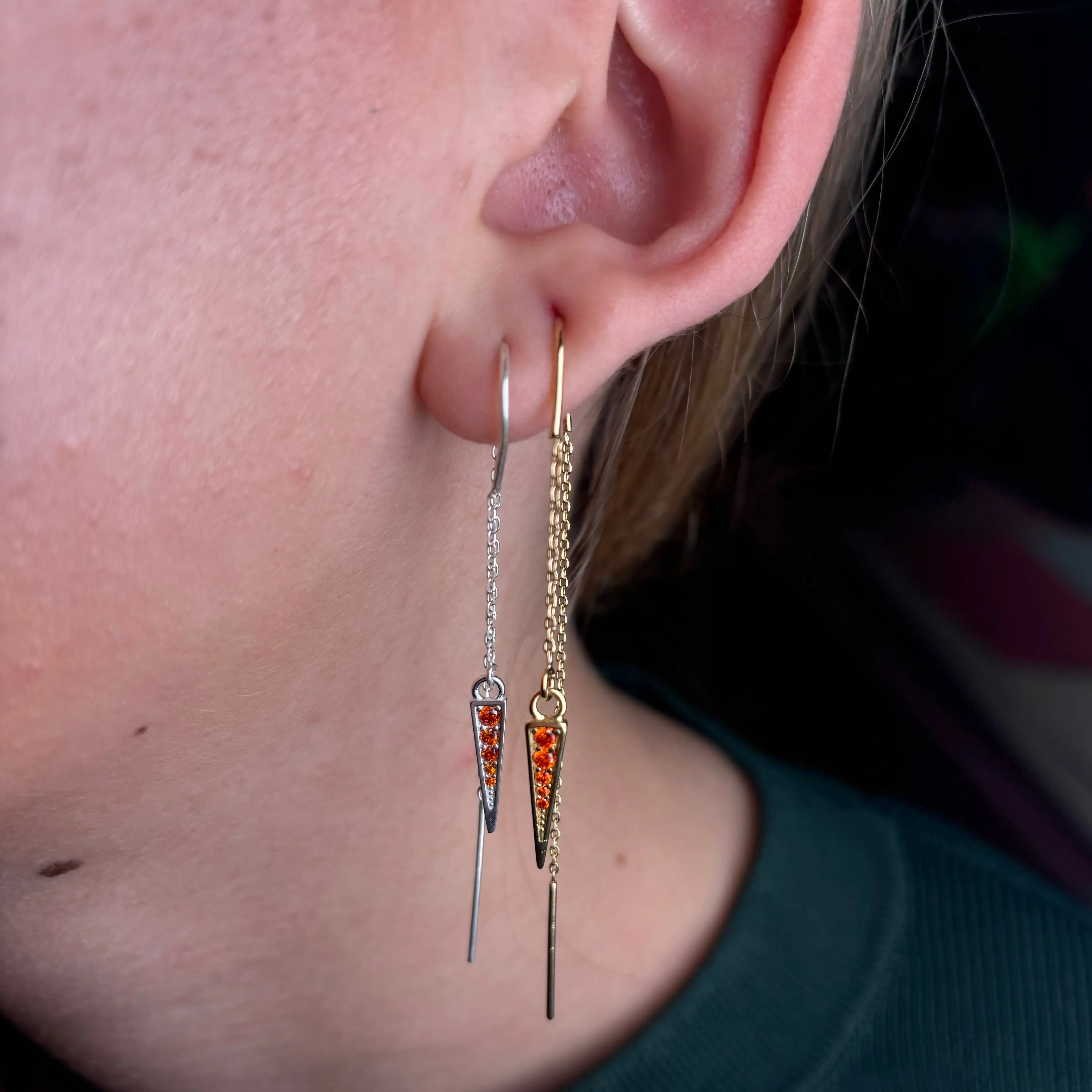 Världens Skönaste Zirkoner & Tagg - Örhängen - L8Hasselblad