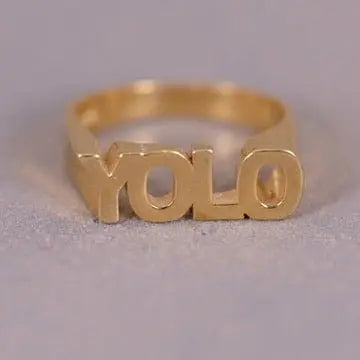 YOLO - Ring Gulddoublé - L8Hasselblad