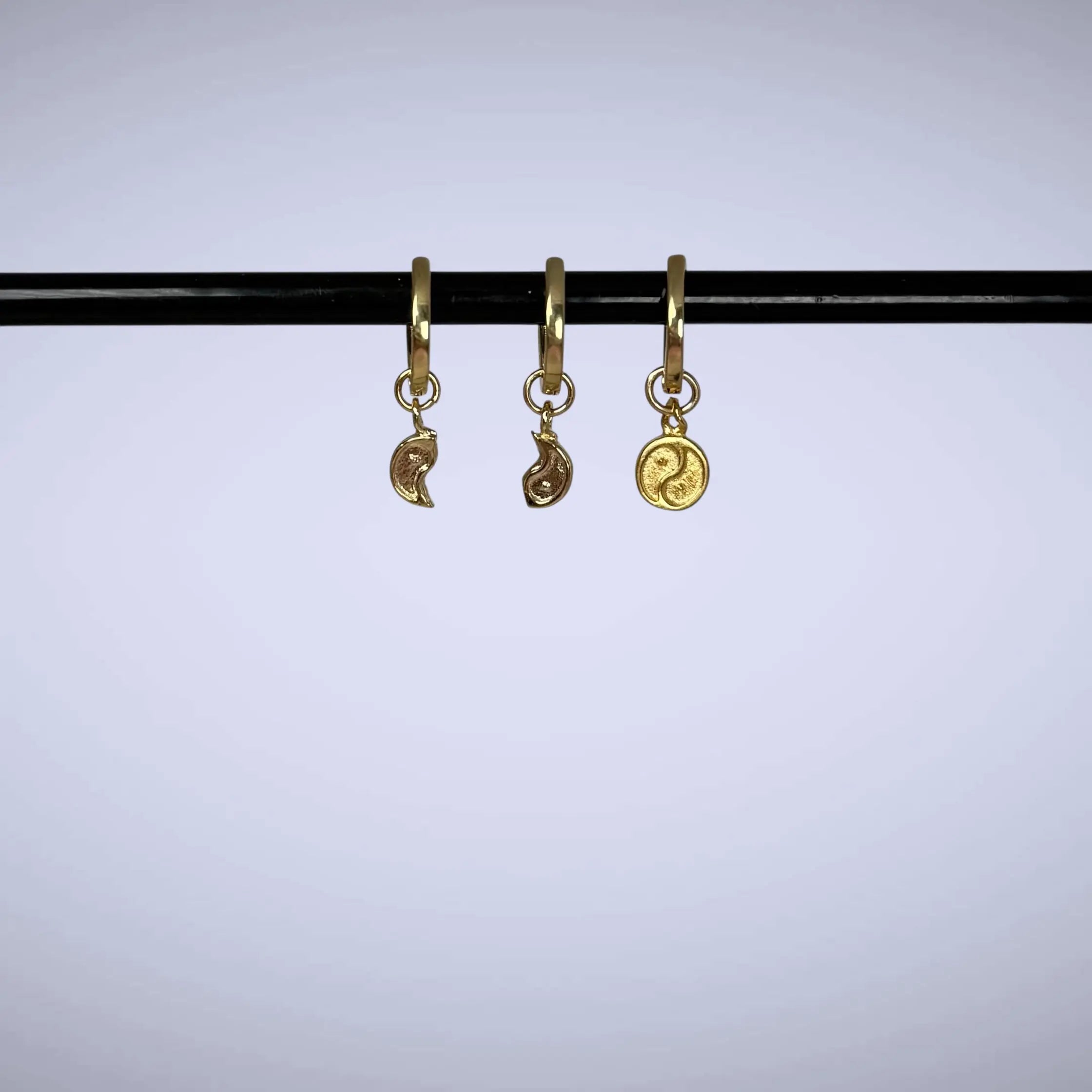 Yin & Yang - guldörhängen - L8Hasselblad