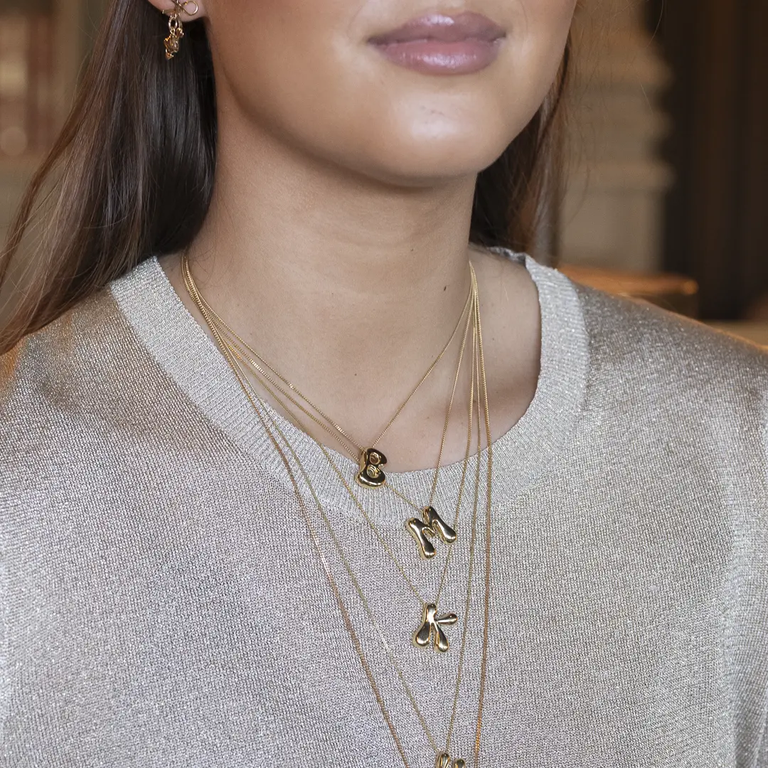 Halsband - Chunky Initial L8Hasselblad