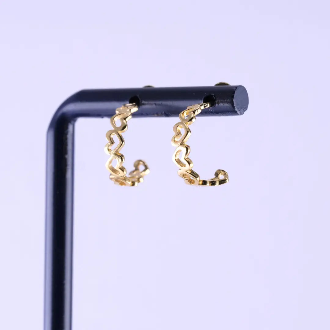 Stiftörhänge Heartline Hoop L8Hasselblad