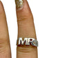 MR & MRS-ring