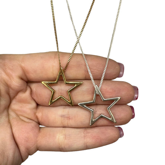 Hollow Star (Necklace Charm)