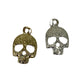 Patterned skull (necklace charm)