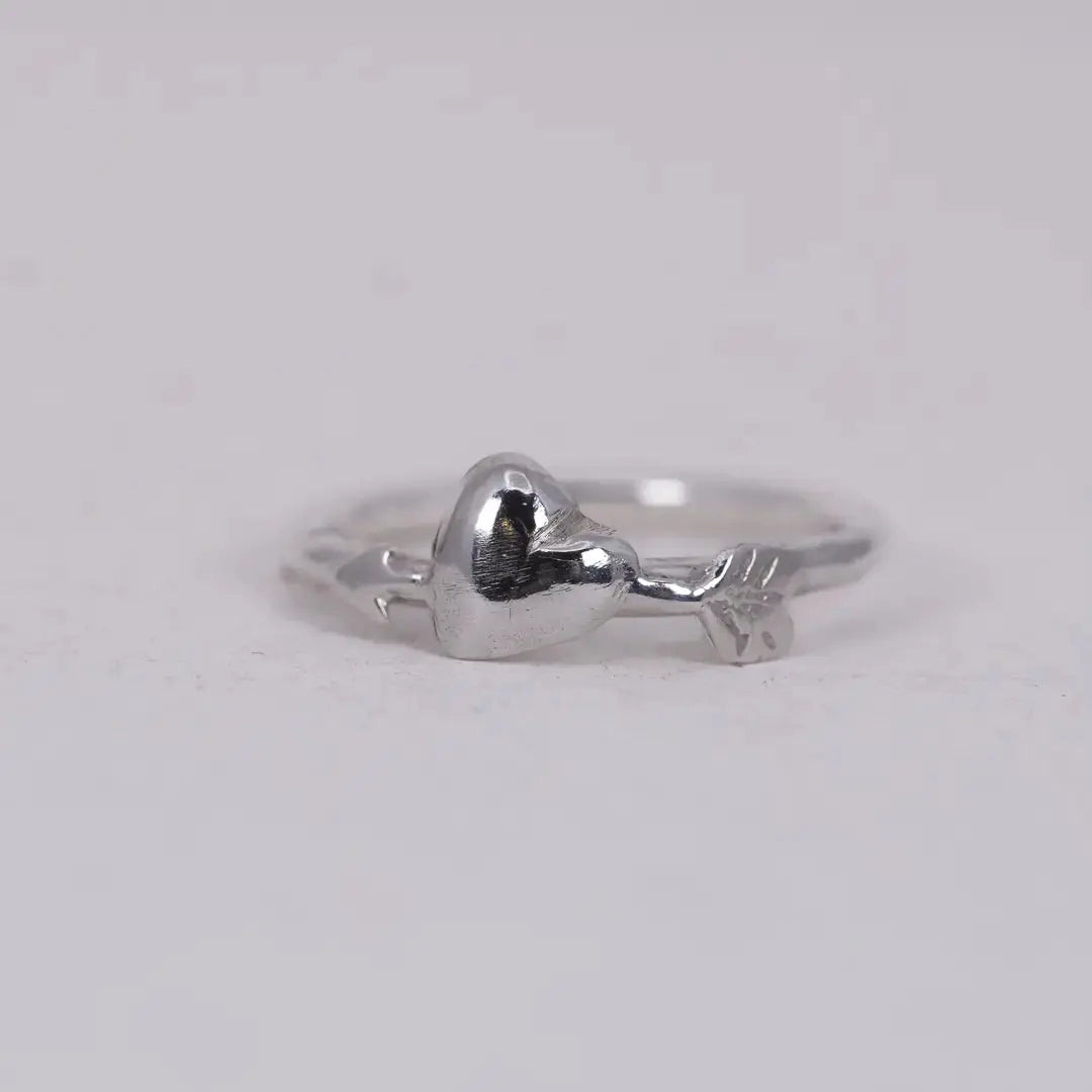 2mm Stora kärlekshjärtat ring - L8Hasselblad