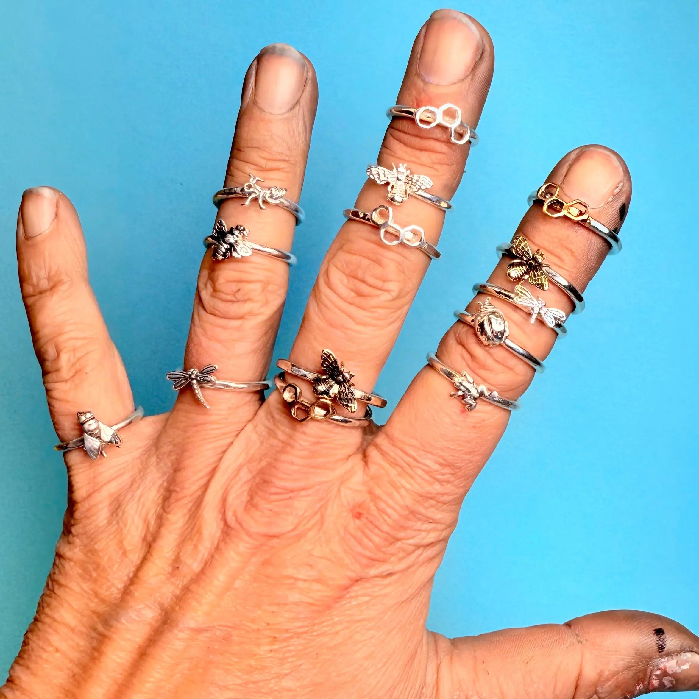 2mm små trollsländor ring - L8Hasselblad