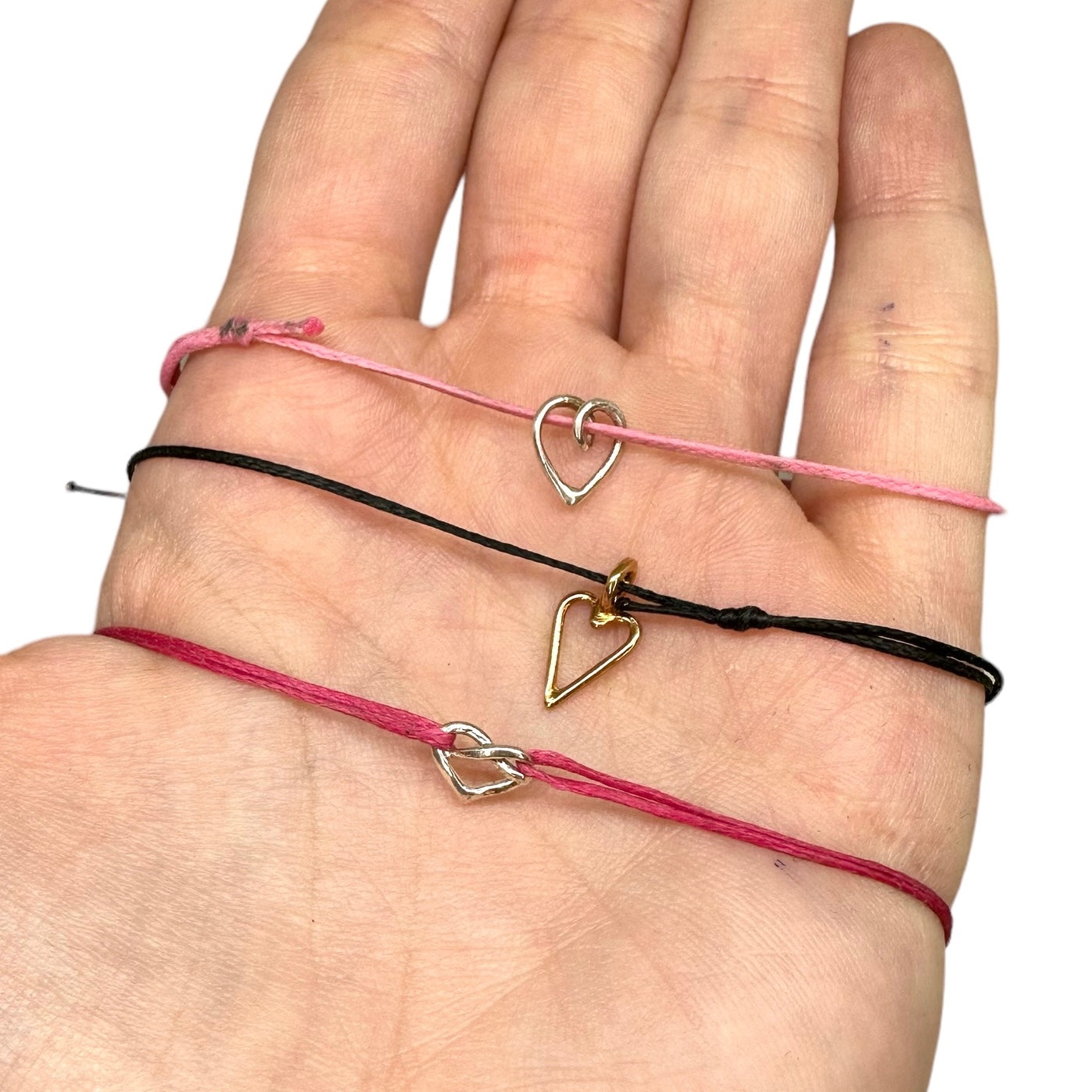 Charity thread bracelet cancer research