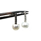 Stud earring - Pearl &amp; Zircons