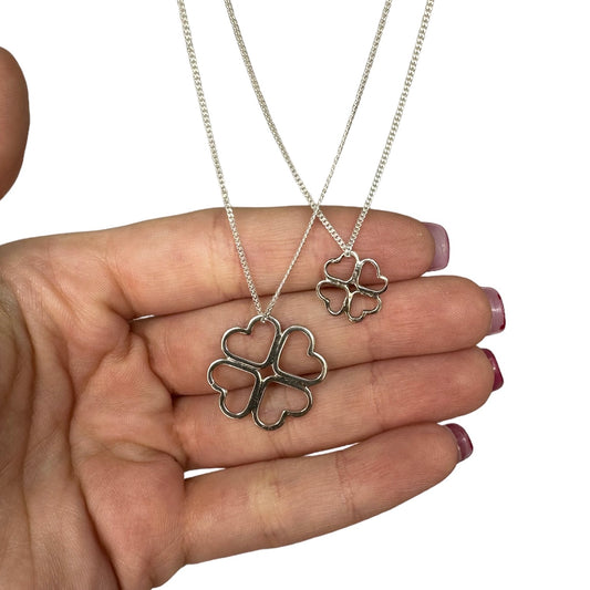 Four-leaf clover (charm for necklace)