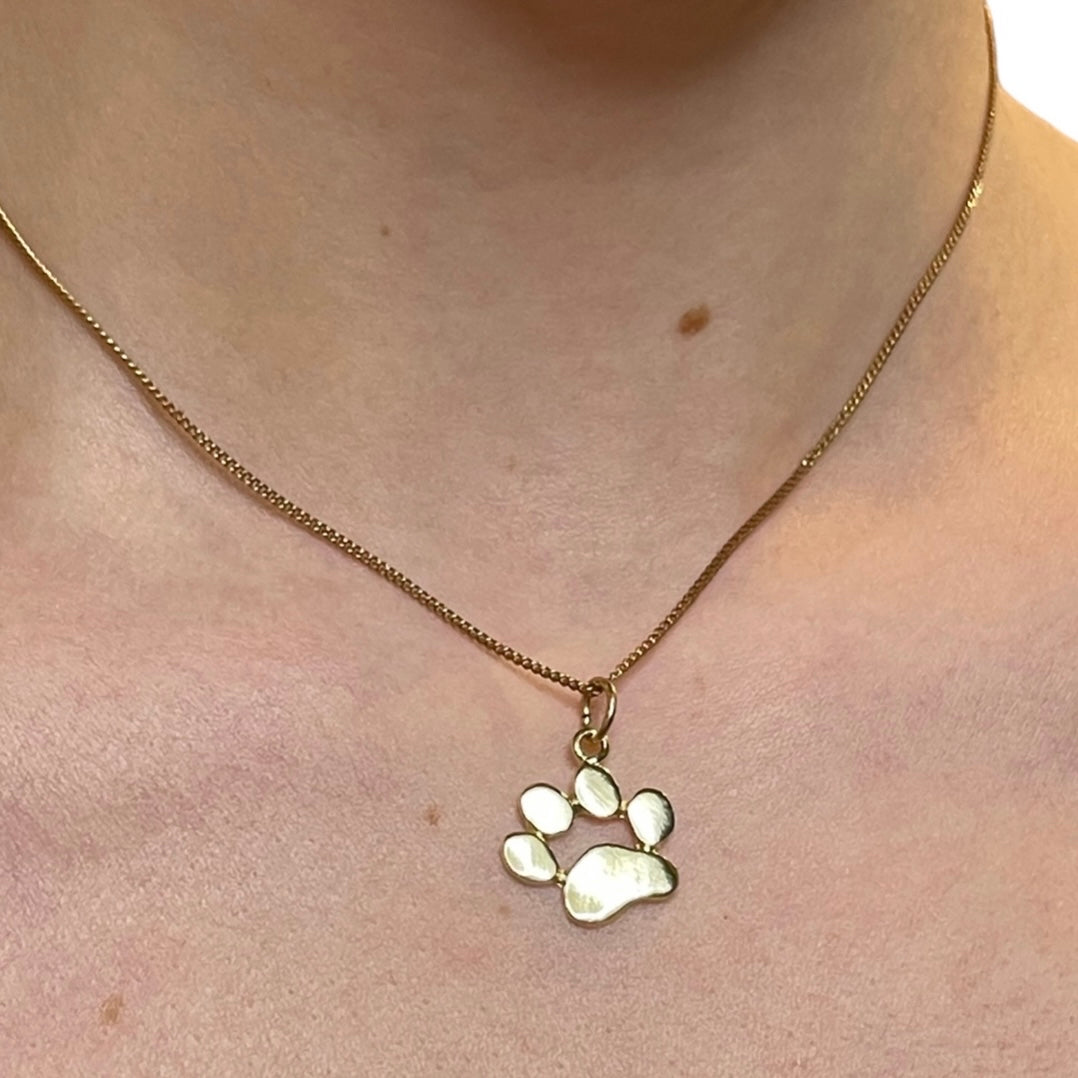 Paw (charm for necklace)