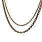 Anchor chain gold double