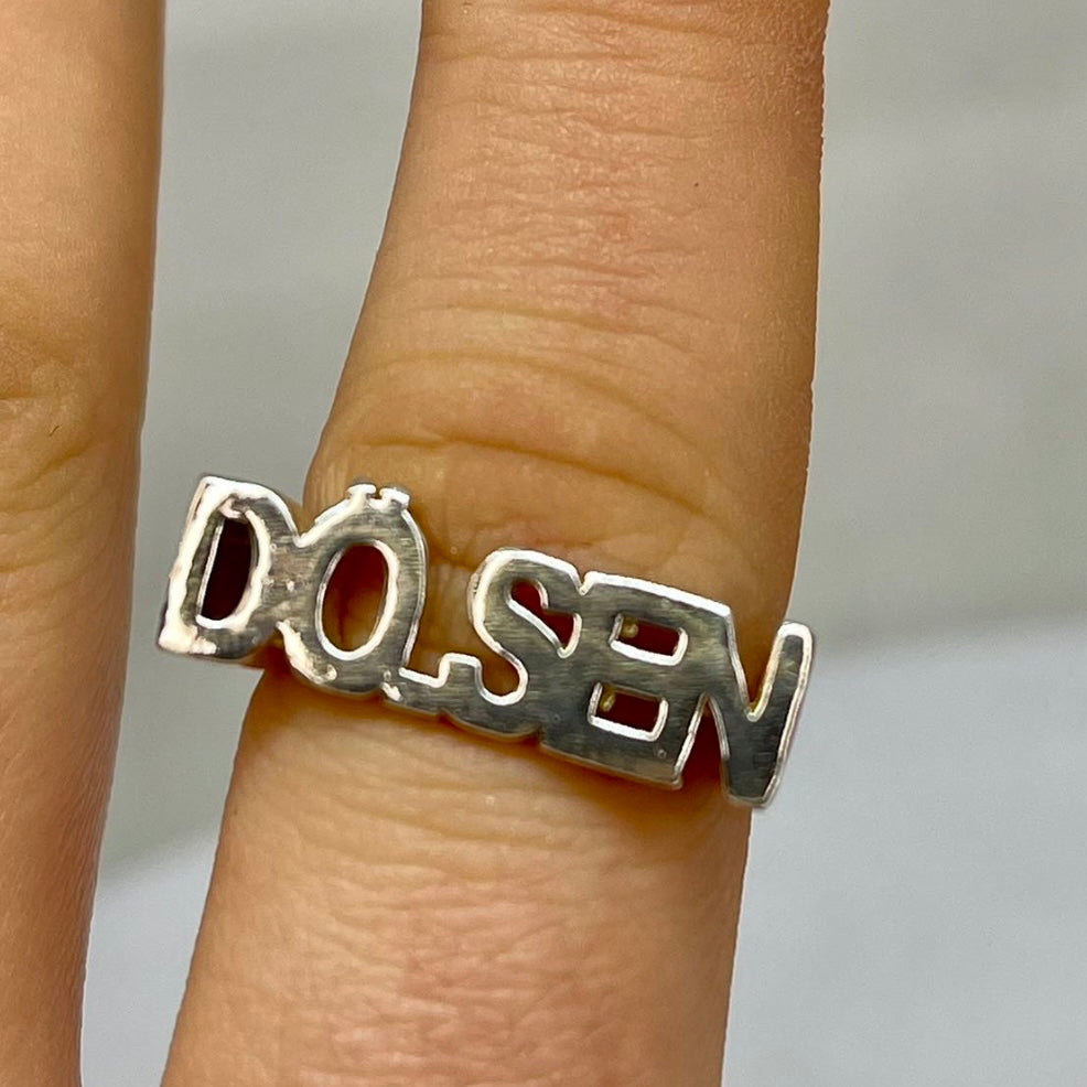 LIVE NOW &amp; DIE LATER ring