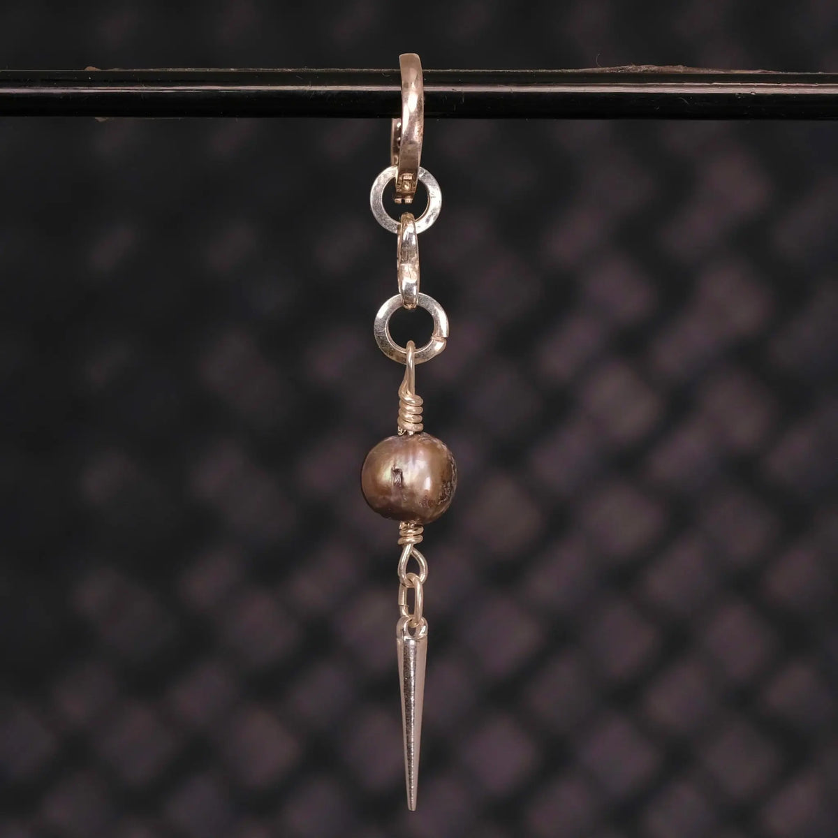 2.0 Long Pearl & Spike - Örhänge L8Hasselblad