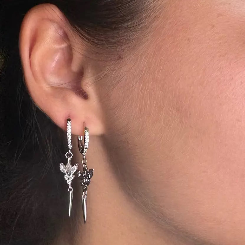 Örhängen - Glamour lång nit L8Hasselblad