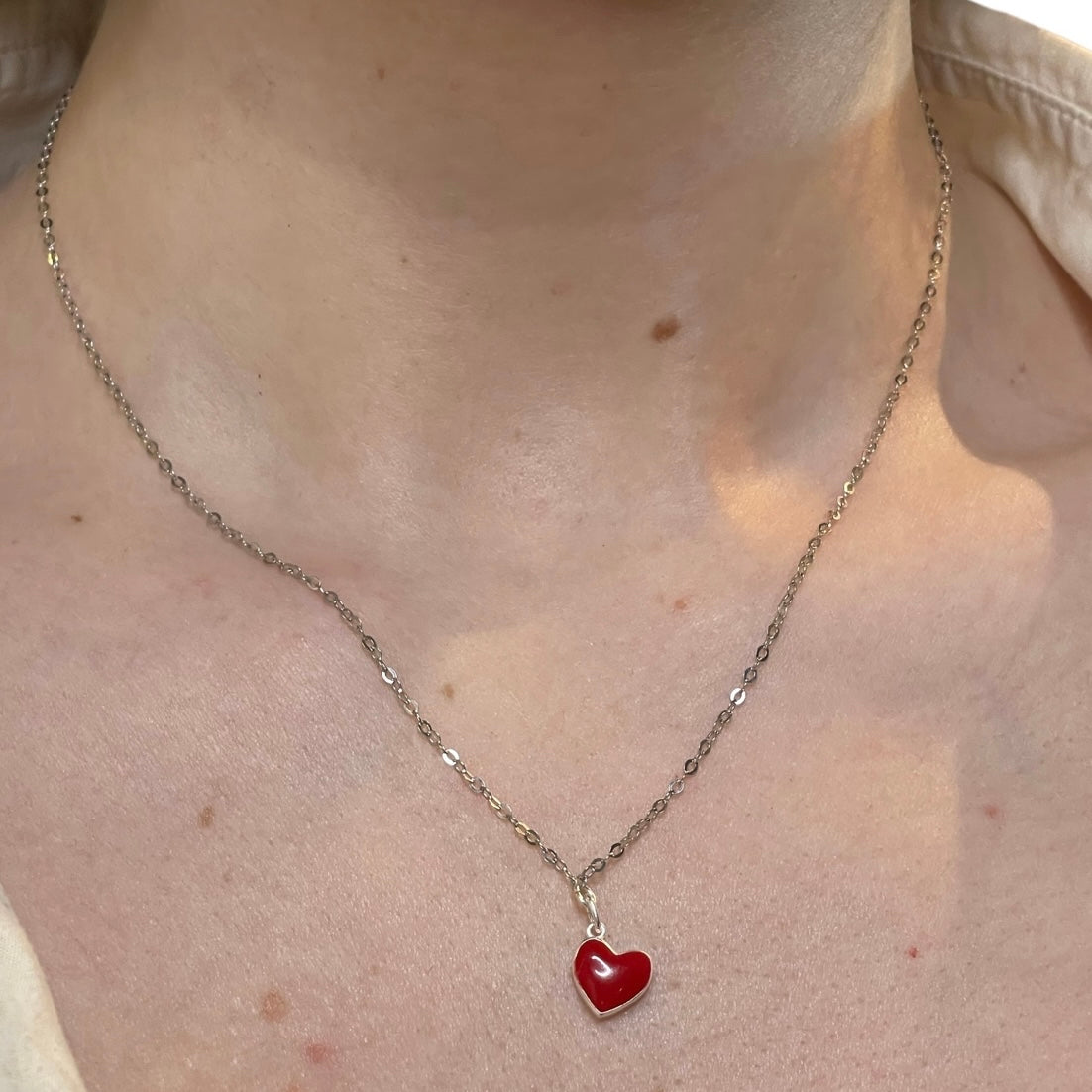 Halsband - Röda Hjärtat