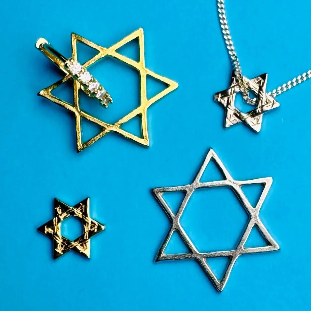 Berlock - Davidstjärna utan ögla - L8Hasselblad