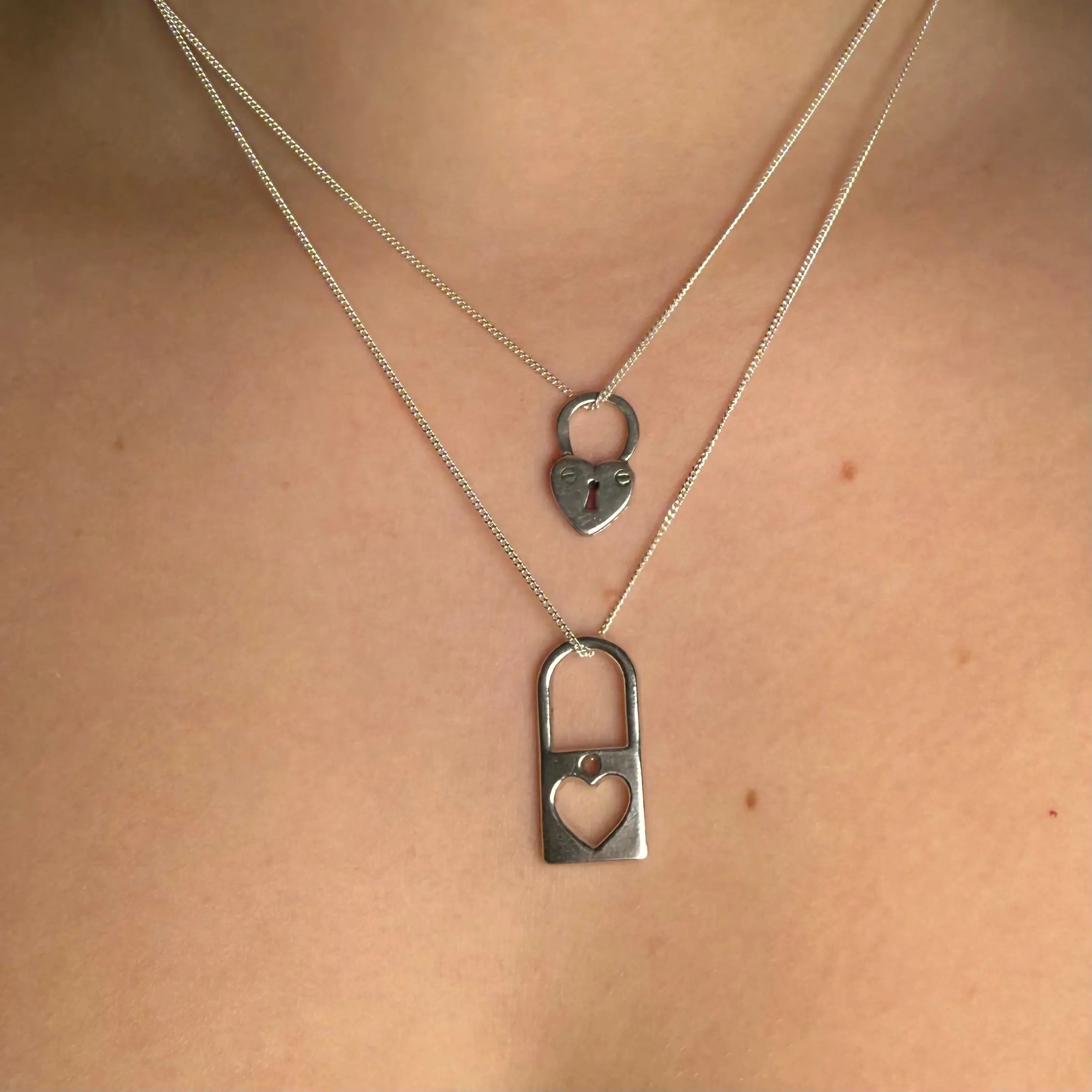 Berlock - Kärleksnyckel och kärlekslås - L8Hasselblad