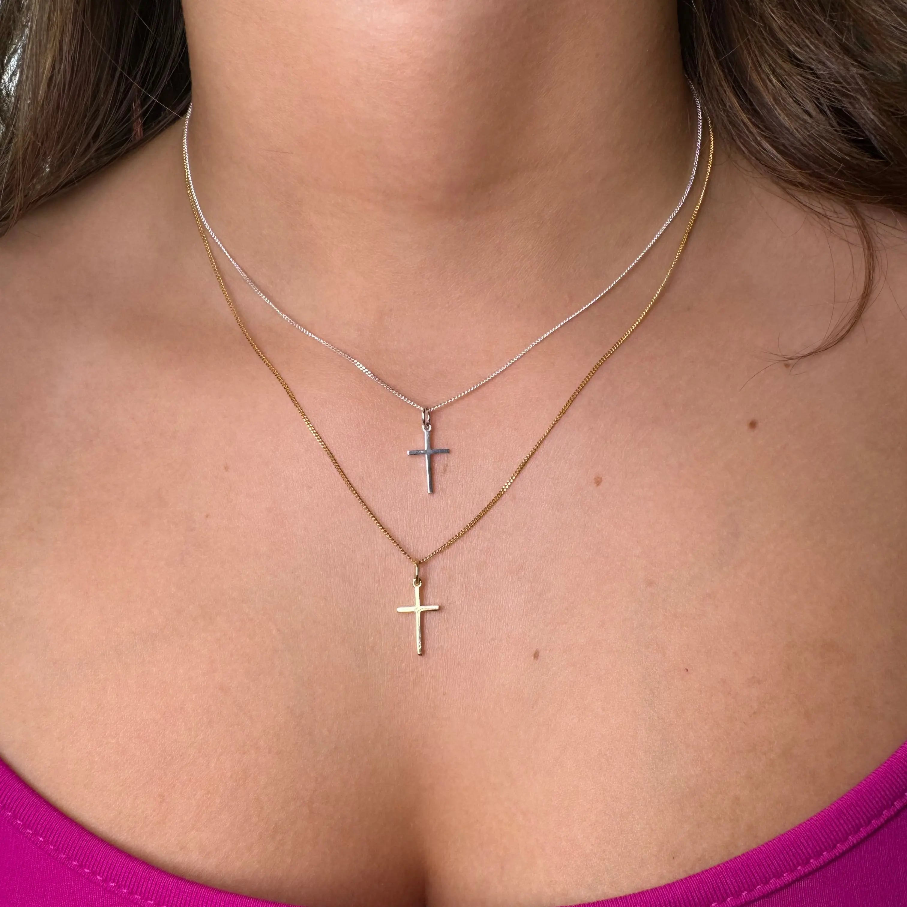 Berlock - Simpelt kors - L8Hasselblad