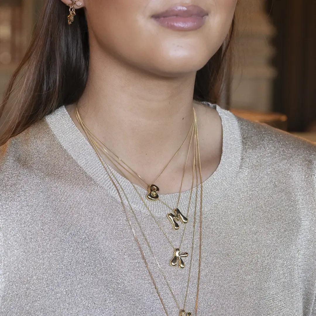 Halsband - Chunky Initial L8Hasselblad