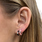 Earring - Tuttifrutti &amp; Zircon Silver