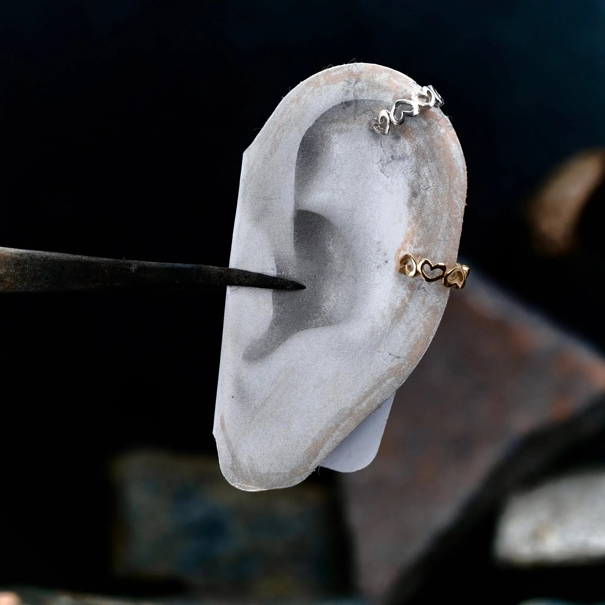 Hjärtan - Earcuff L8Hasselblad