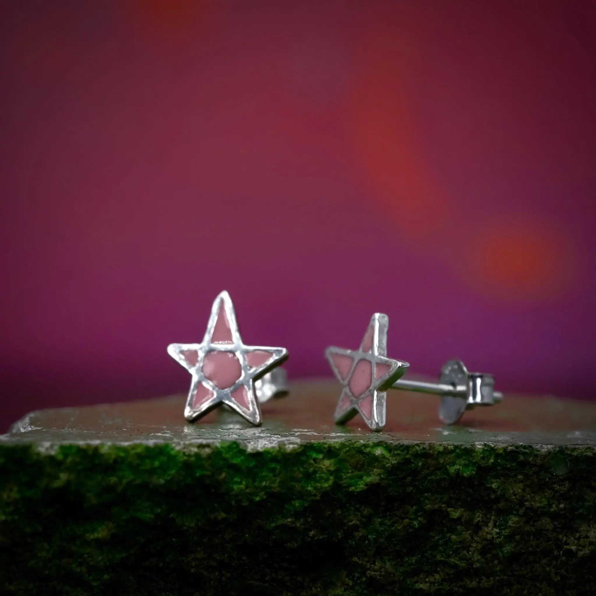 Color Star - Stiftörhänge L8Hasselblad