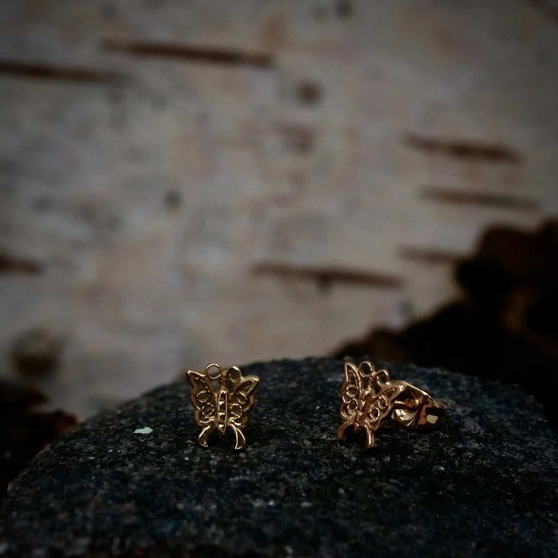 Lace Butterfly - Stiftörhänge L8Hasselblad