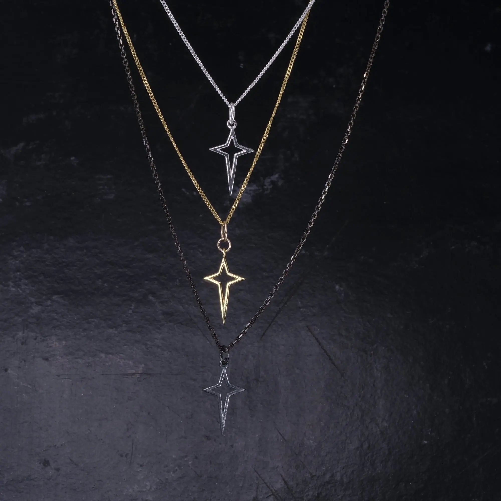 Stjärnkors - Halsband L8Hasselblad