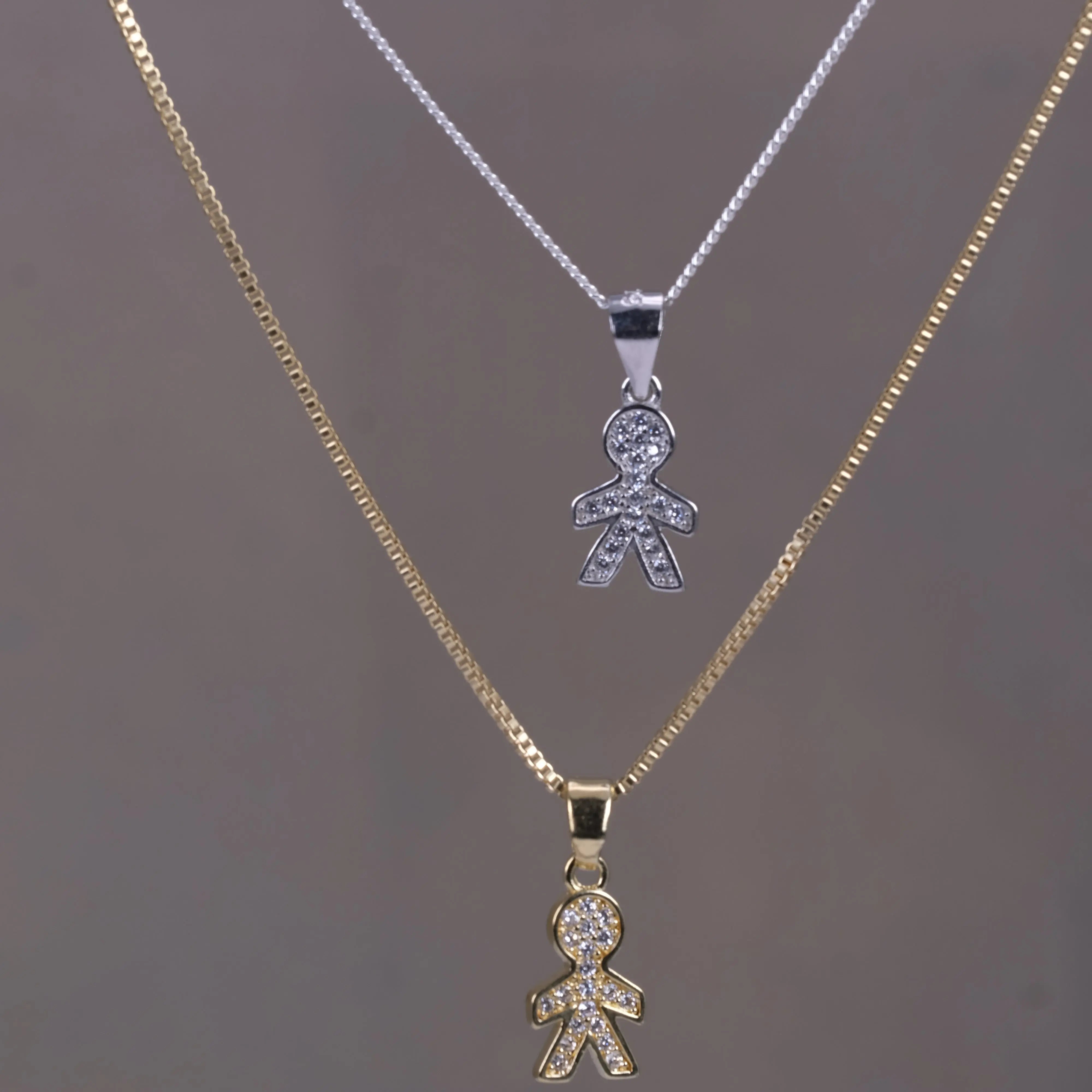 Mini Person Sparkle - halsband