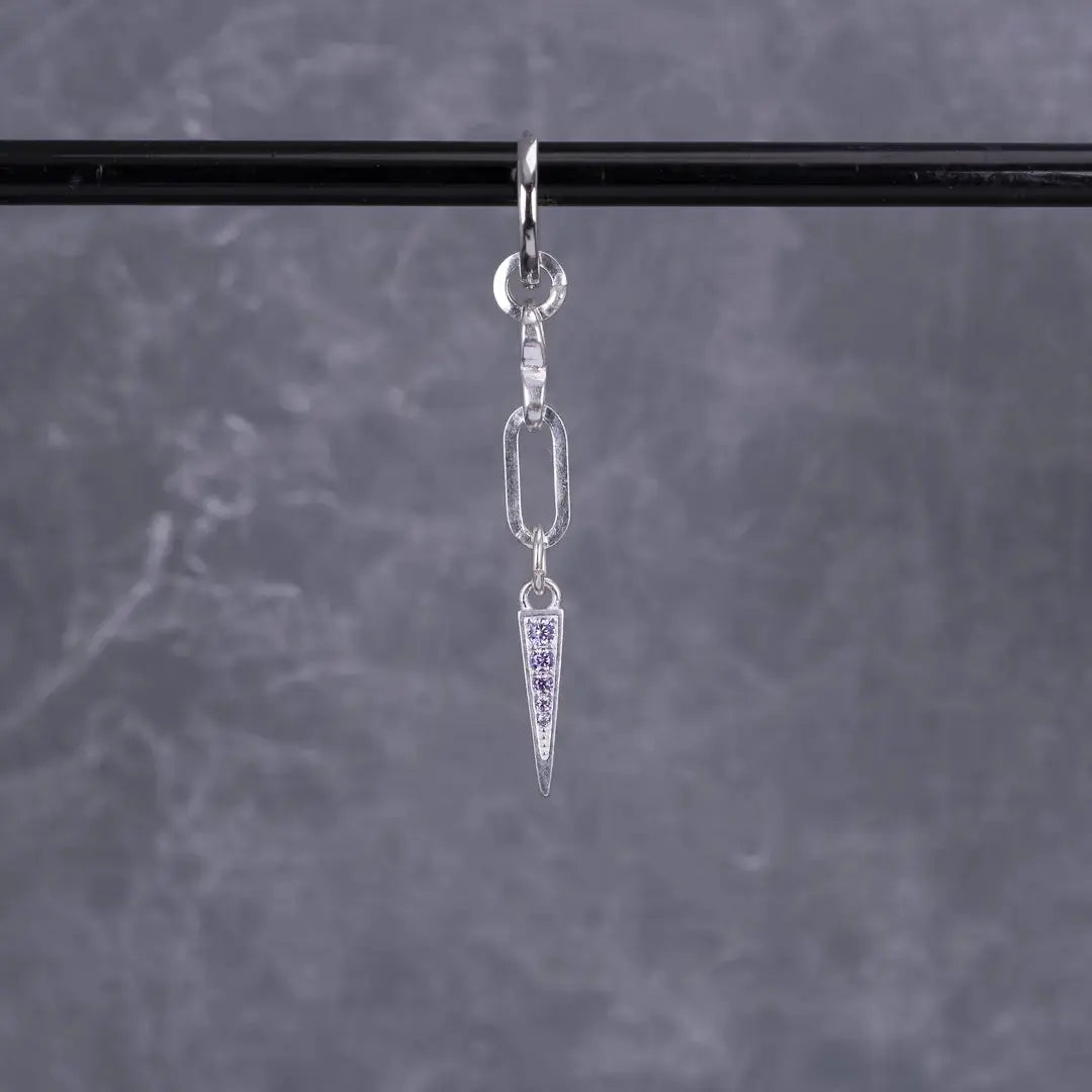 Ella - Örhänge med Ring & Zirkontagg L8Hasselblad