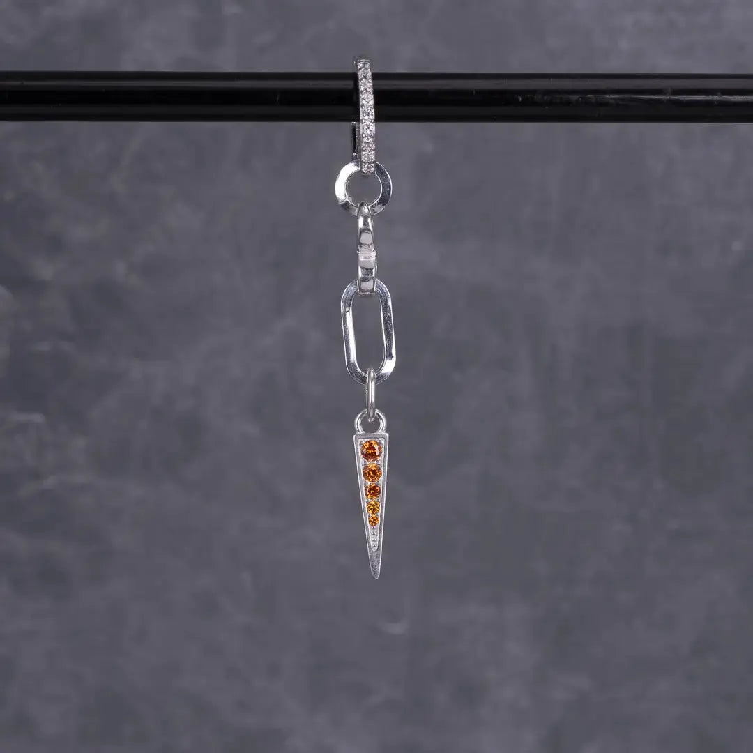 Ella - Örhänge med Ring & Zirkontagg L8Hasselblad