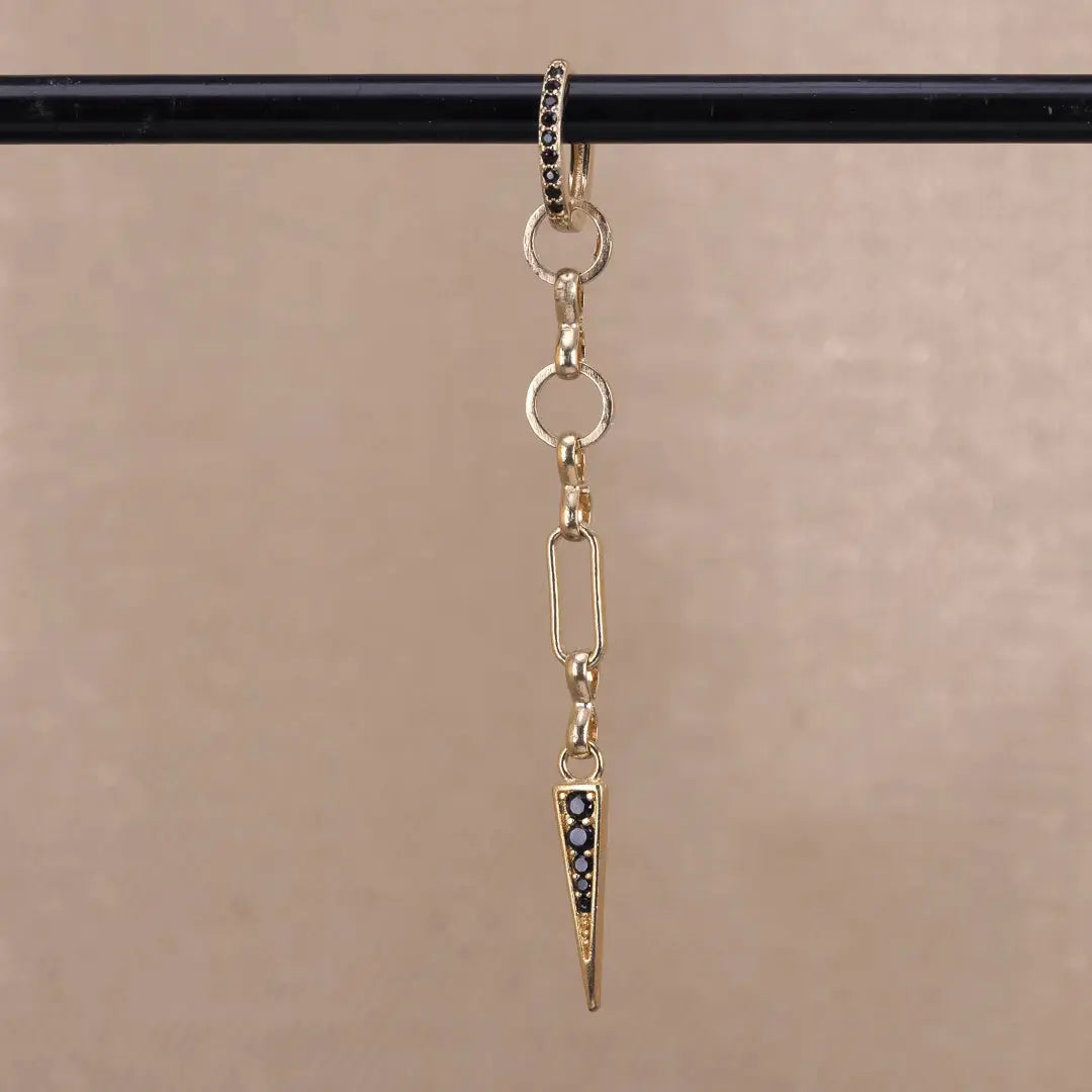 Ella - Örhänge med Ring & Zirkontagg L8Hasselblad