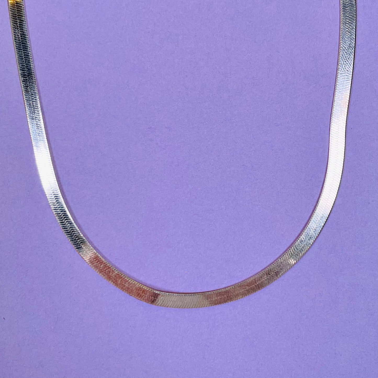 Halsband - Platt Länk
