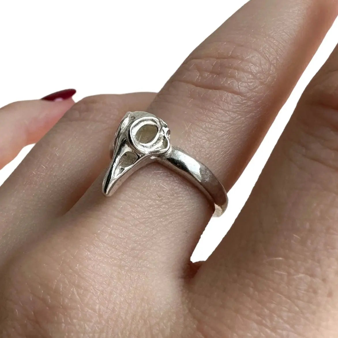 Fågelkranie ring - L8Hasselblad